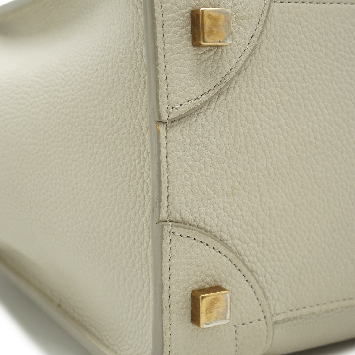 Drummed Calfskin Micro Luggage