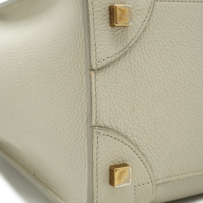 Drummed Calfskin Micro Luggage