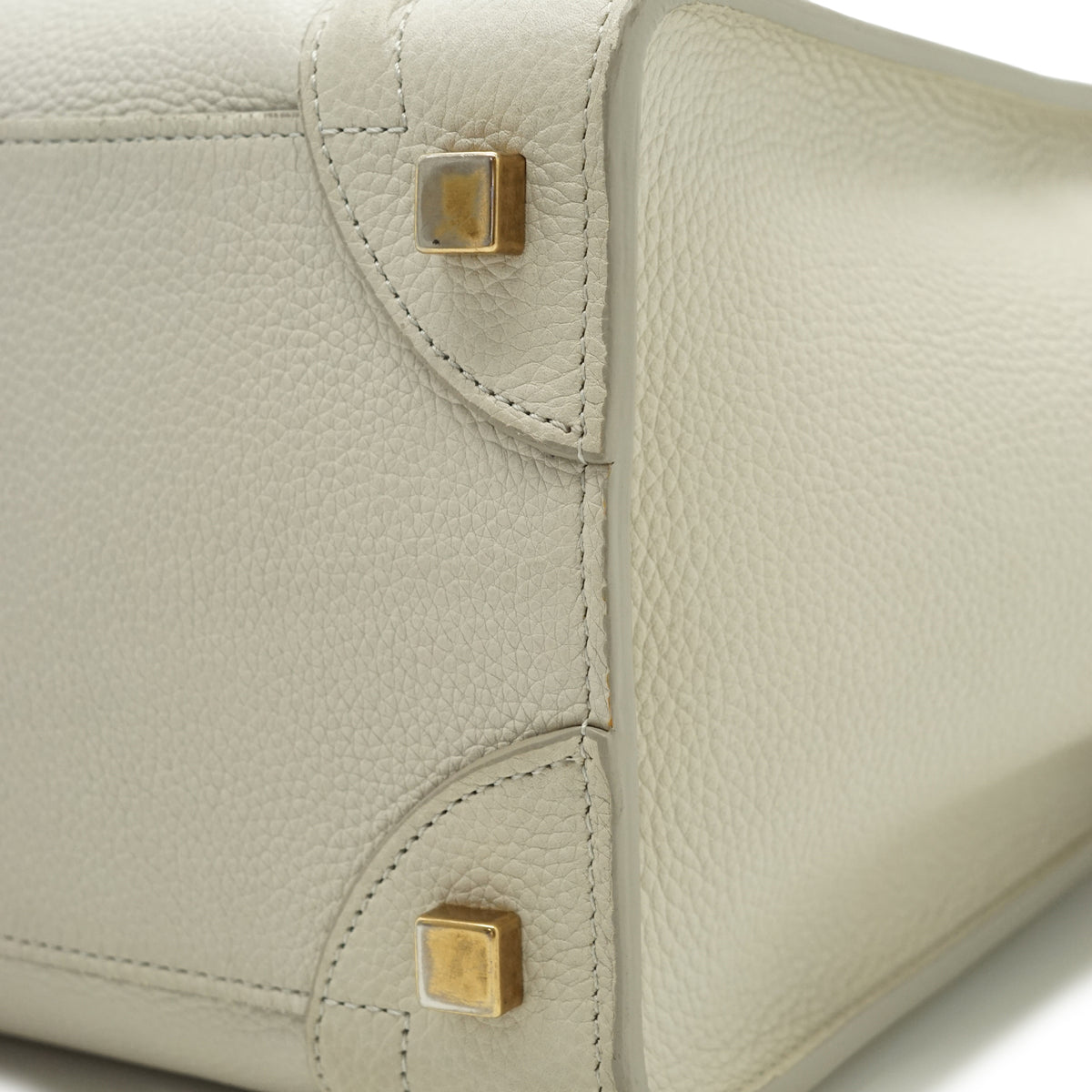 Drummed Calfskin Micro Luggage