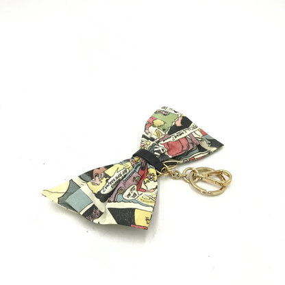 Prada Saffiano Bow Tie Charm