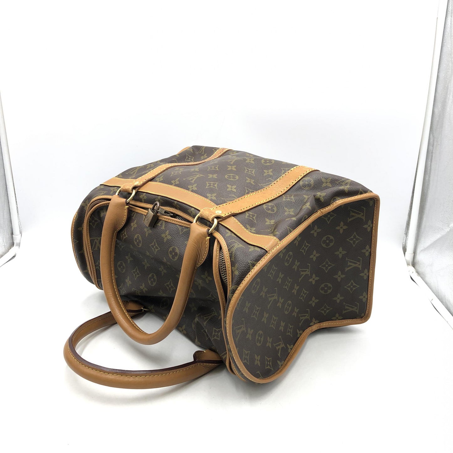 Louis Vuitton Monogram Canvas Sac Chien 40 Pet Carrier