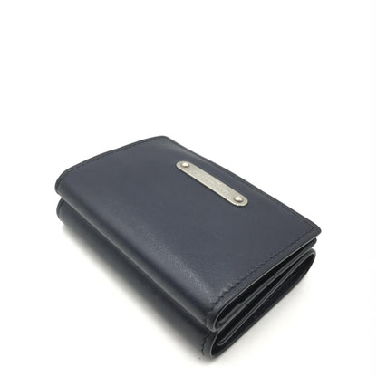 Yves Saint Laurent Tri-fold Leather Compact Wallet