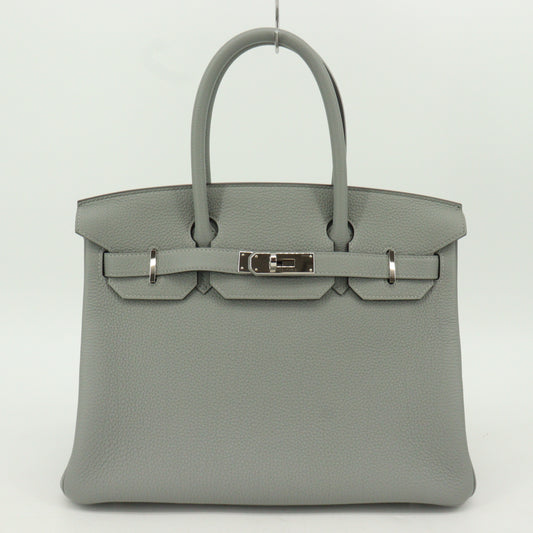 Togo Birkin 30 Silver hardware Grimmett X stamp