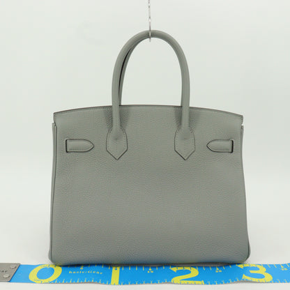 Togo Birkin 30 Silver hardware Grimmett X stamp