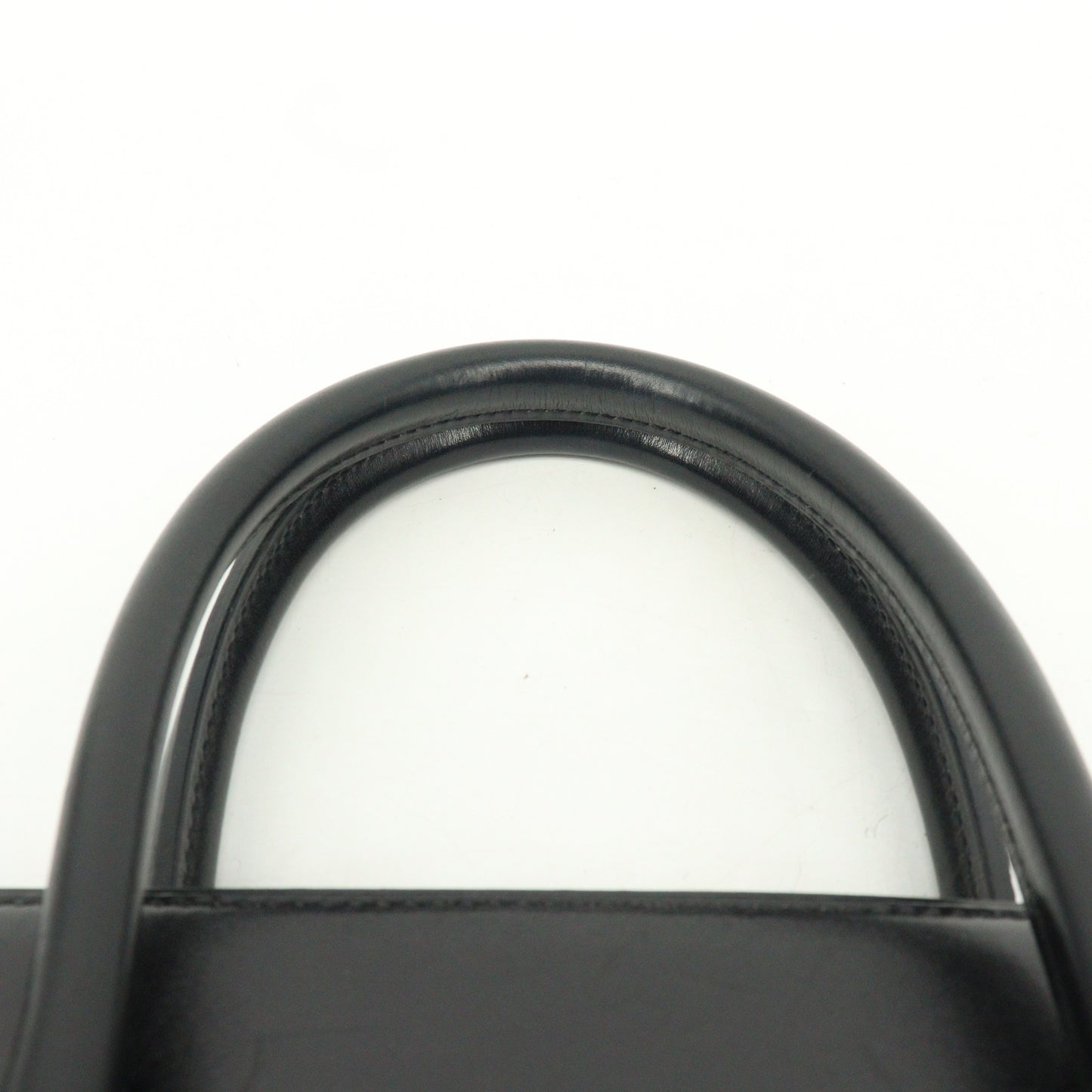 Box calf Birkin 35 So Black O stamp