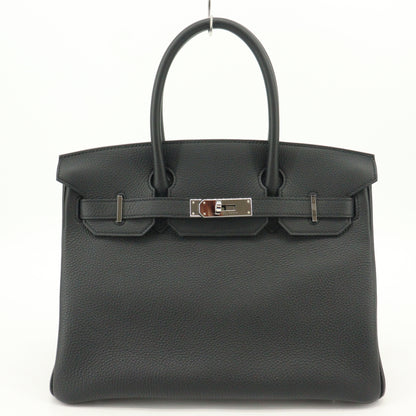 Togo Birkin 30 Silver hardware Black Y stamp