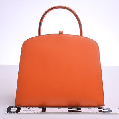 Calfskin Dalvi Hand Orange G hardware F stamp