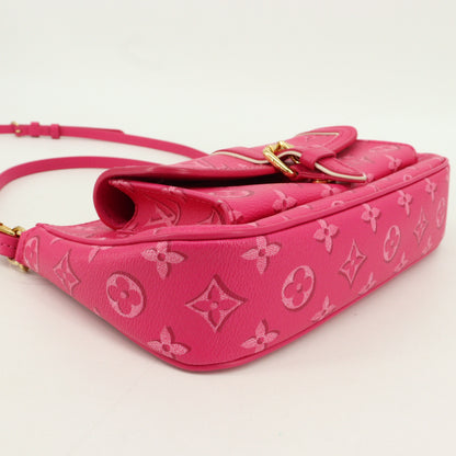 Monogram Maxi Pochette Accessoires Pink IC Chip