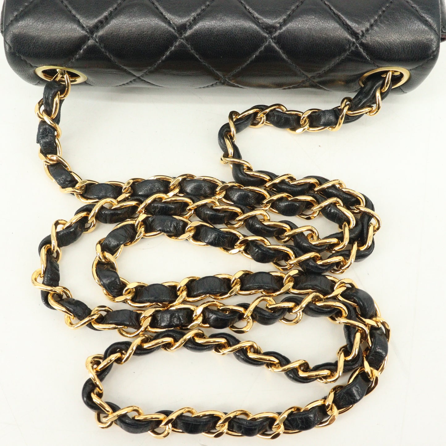 Lambskin Mini Matelasse Chain Shoulder Bag G Metal Fittings Series6