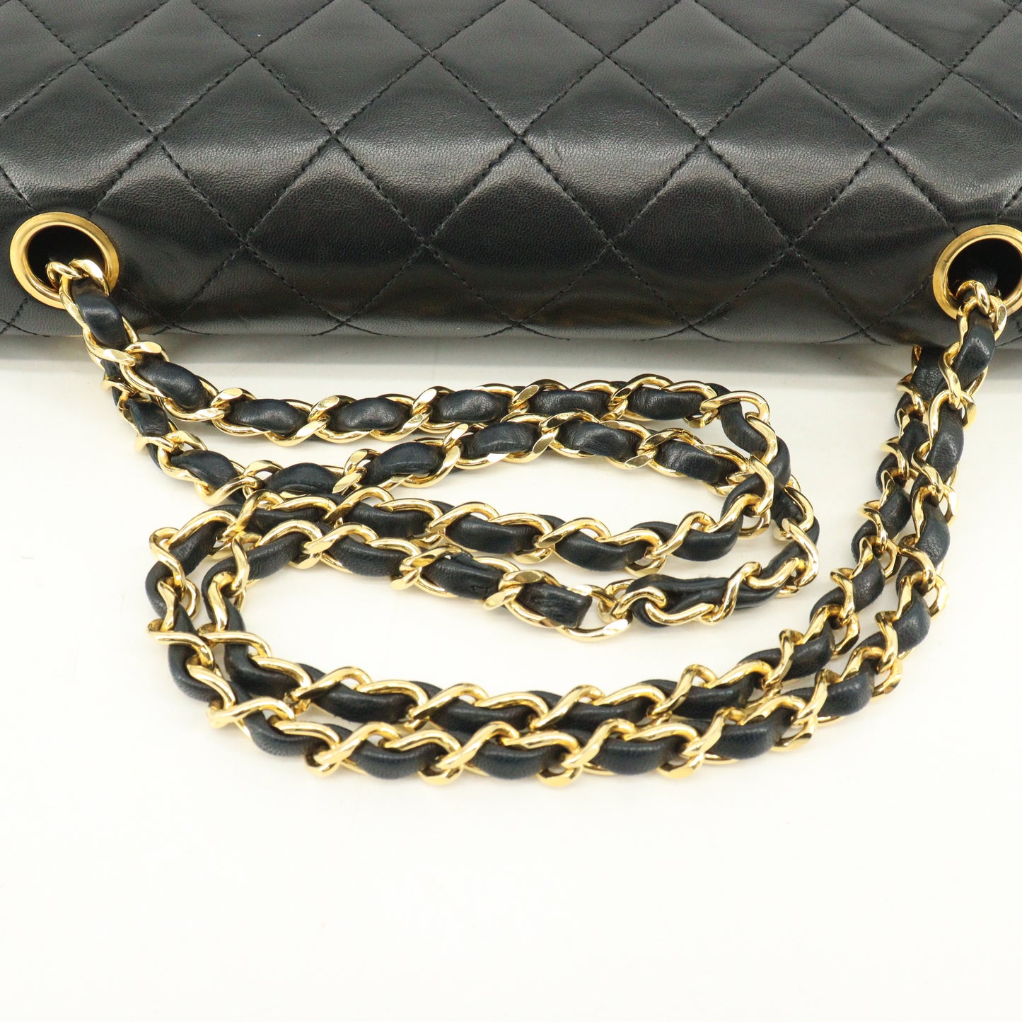 Lambskin Matelasse Double Flap Double Chain Shoulder G Metal Fittings 1st Series