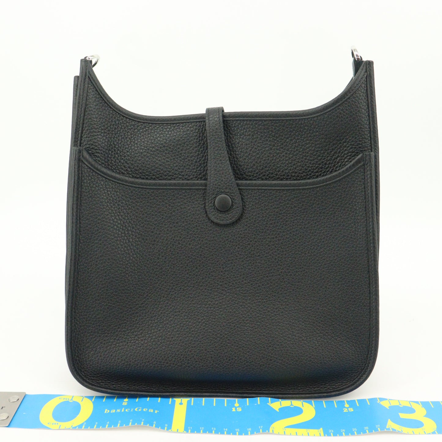 Taurillon Clemence Evelyn 3PM SV hardware Black U stamp