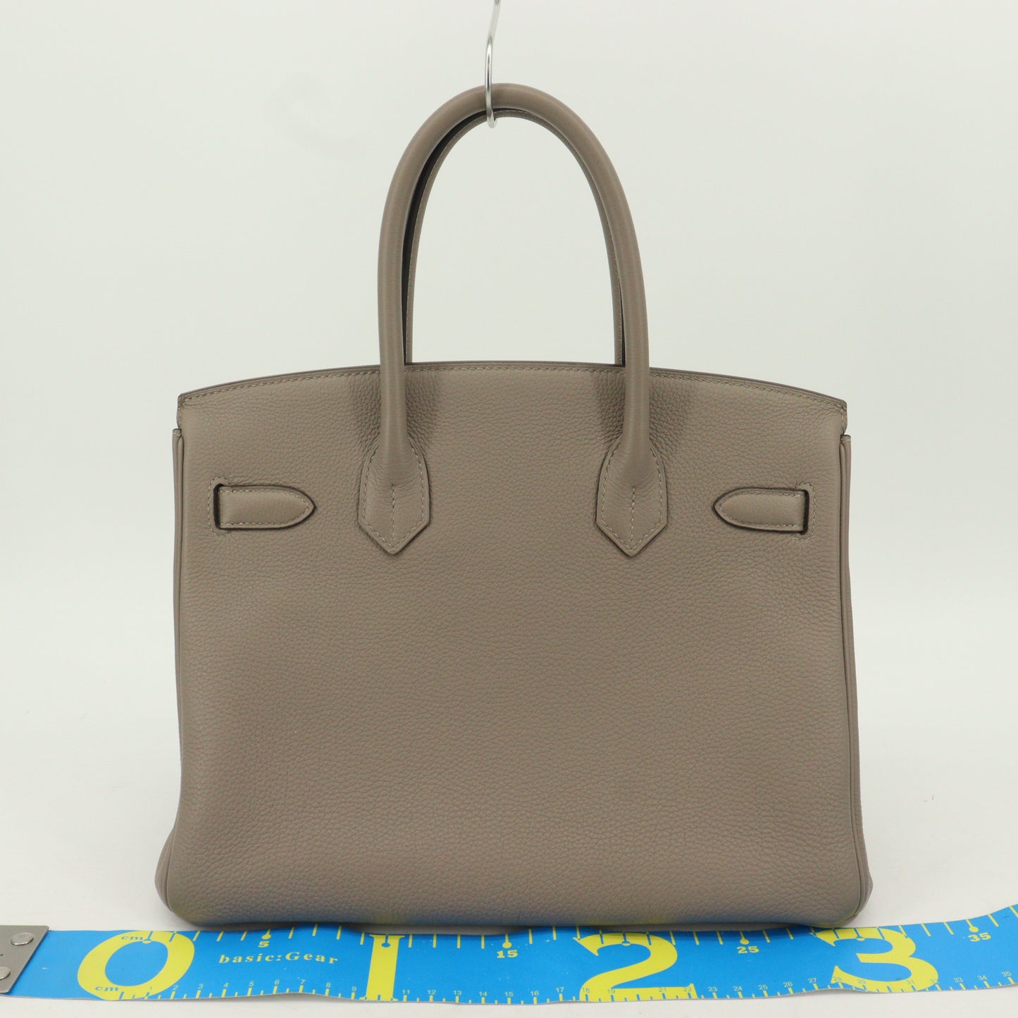 Togo Birkin 30 SV hardware Gris Asphalt A stamp