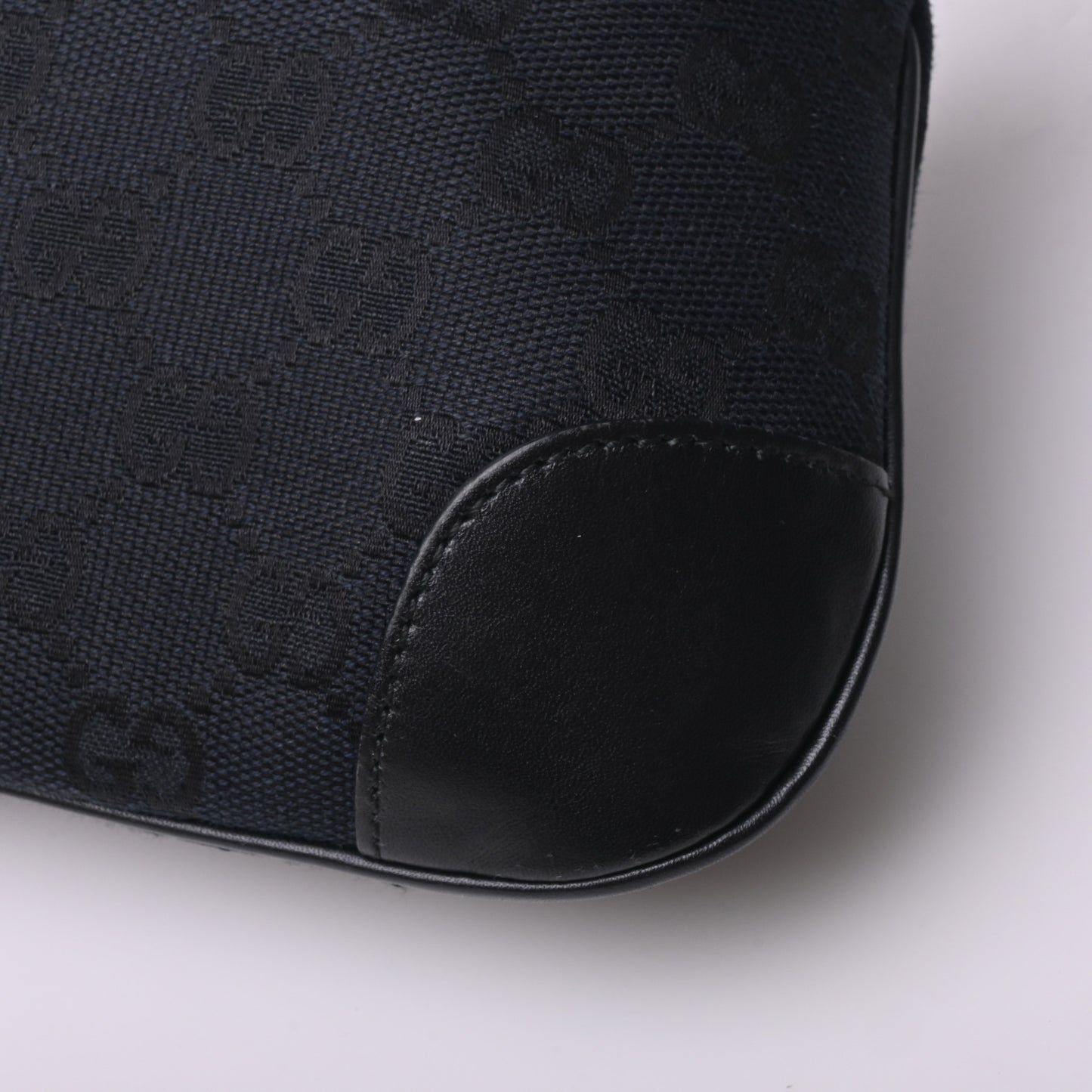 GG Canvas Bamboo Mini Hand Black