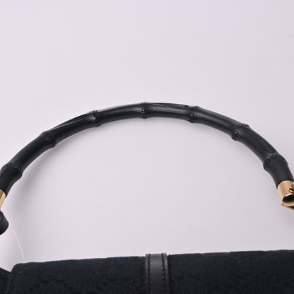 GG Canvas Bamboo Mini Hand Black