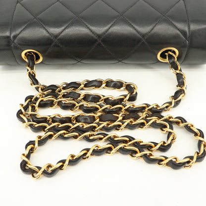 Lamb Diana Chain Shoulder Bag Black G Metal Fittings 3rd Series