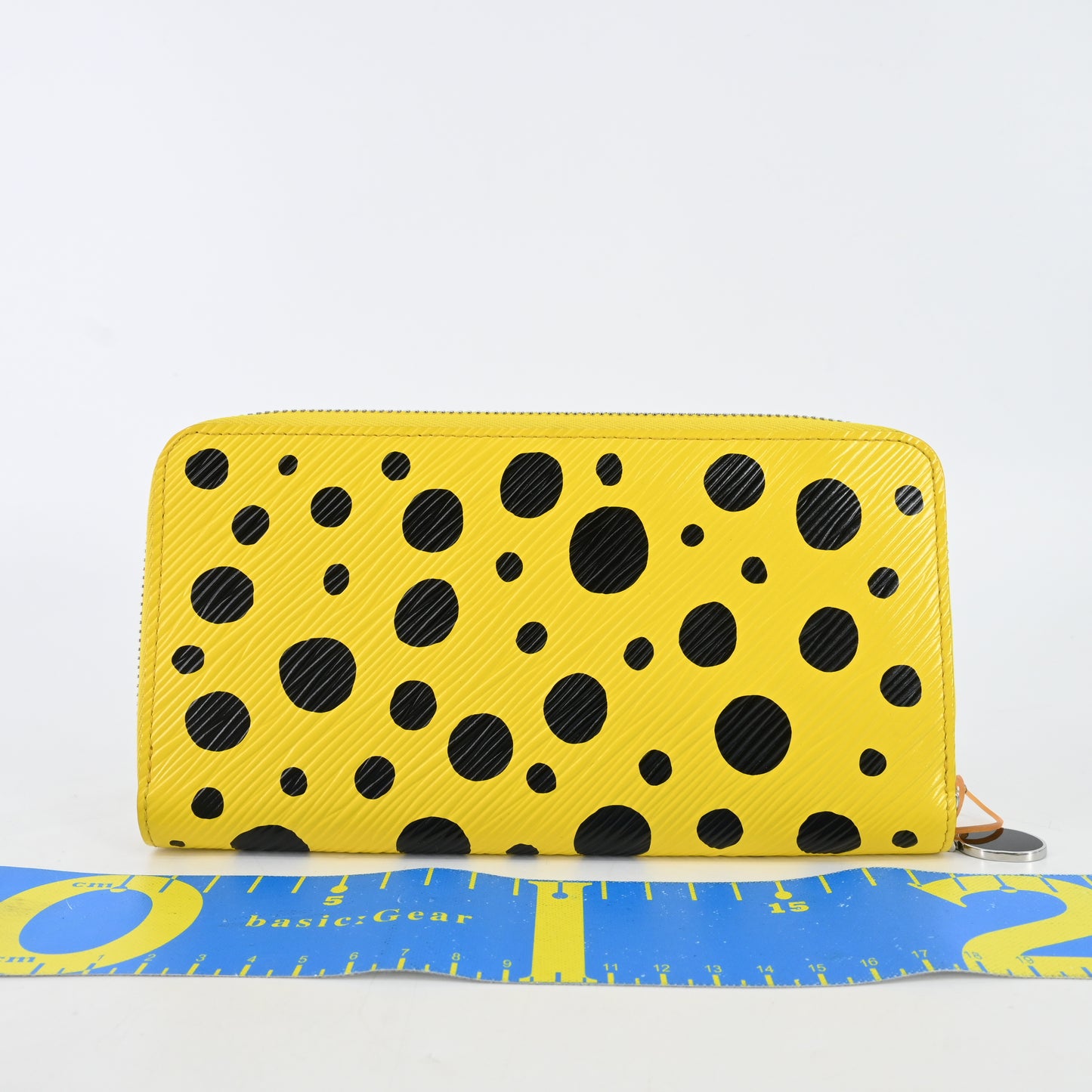 Epi Zippy Wallet Yayoi Kusama Yellow IC Chip