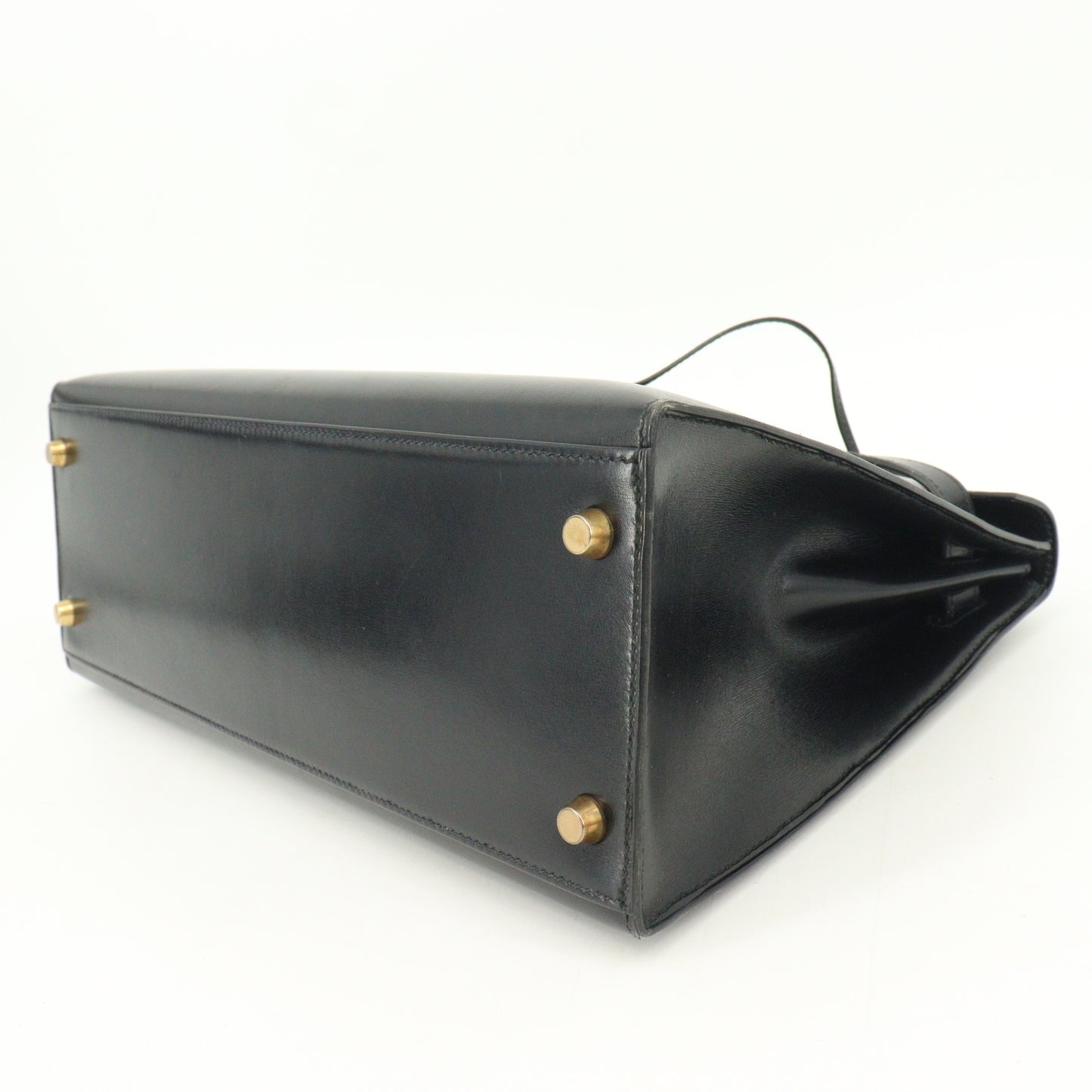 Kelly 32 Box calf Black G hardware 〇X mark