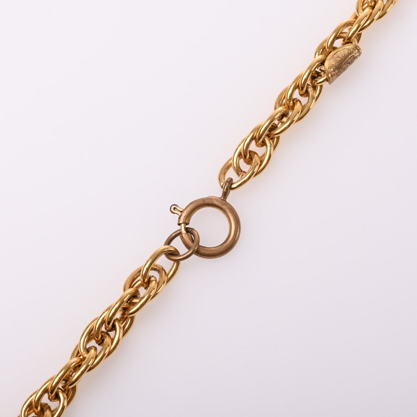 Coco Mark Long Necklace Gold