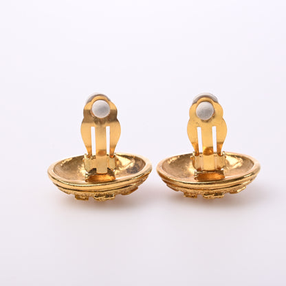 Logo Earrings Gold