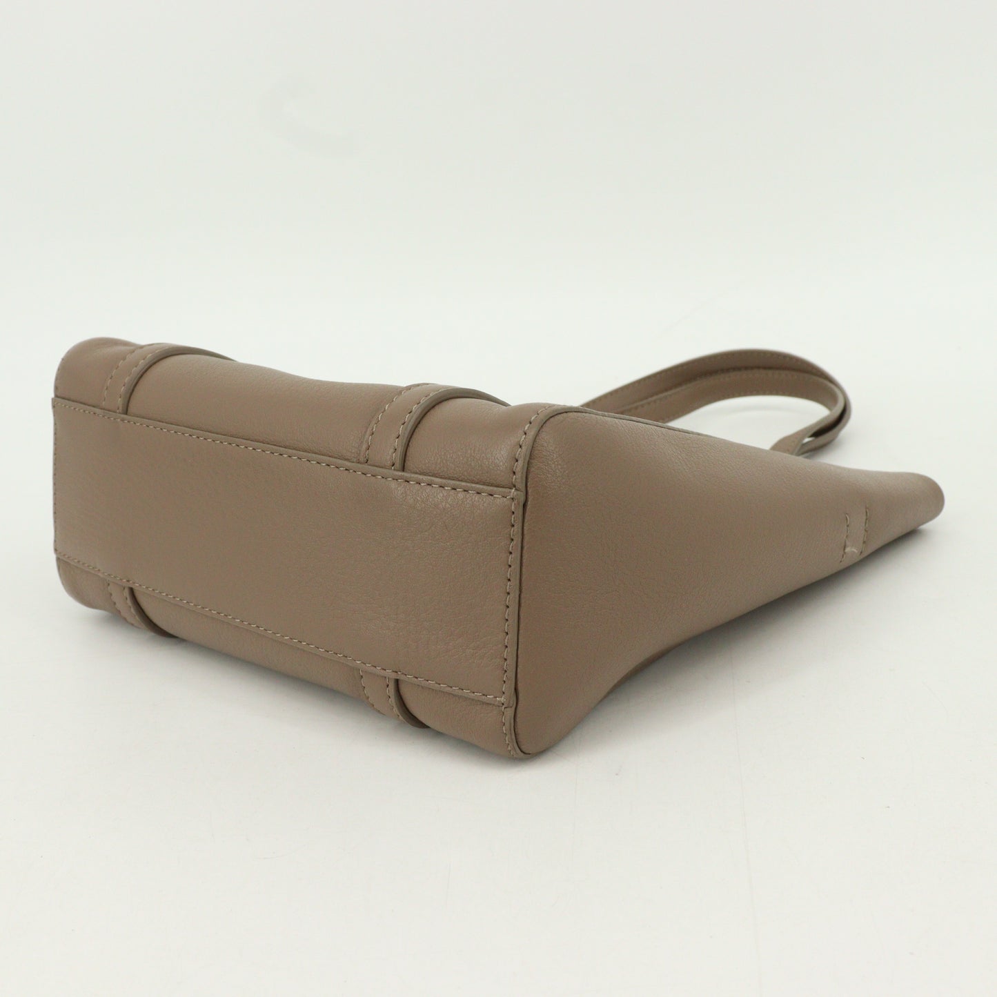 Leather Everyday Tote XXS Brown