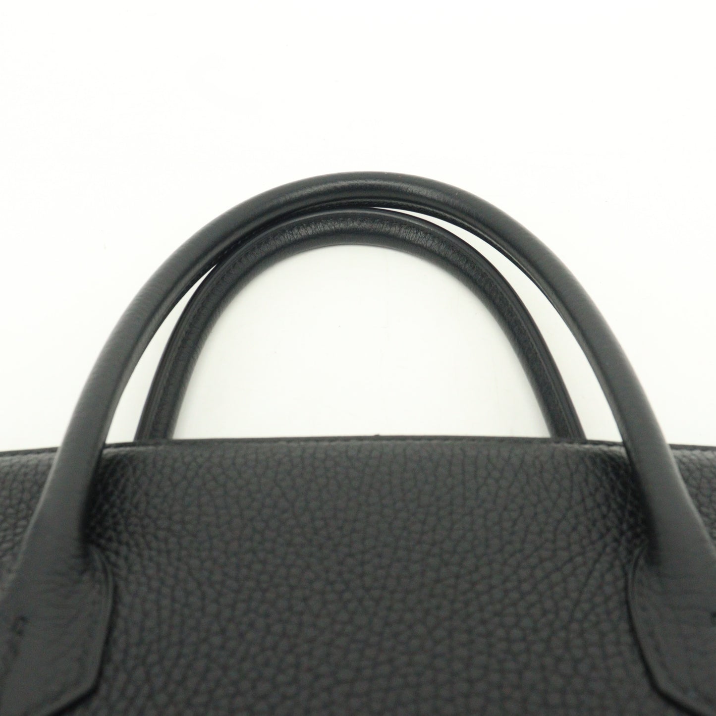 Togo Birkin 40 Matte Silver Hardware PSO Black C Stamp