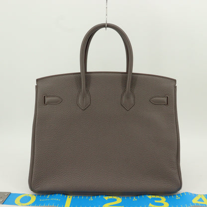 Togo Birkin 35 Silver hardware Ethan □P stamp