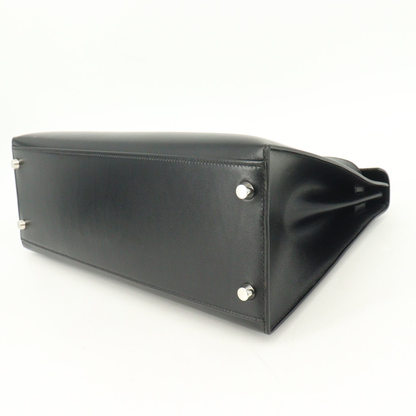 Box calf Kelly 32 SV hardware Black D stamp