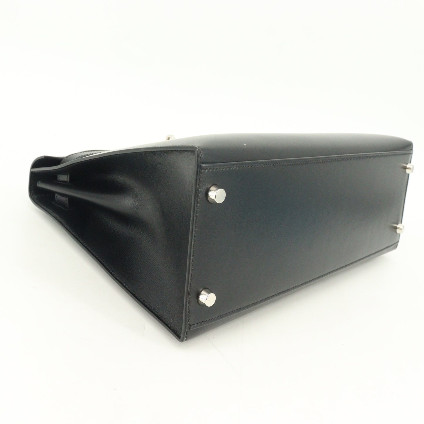 Box calf Kelly 32 SV hardware Black D stamp