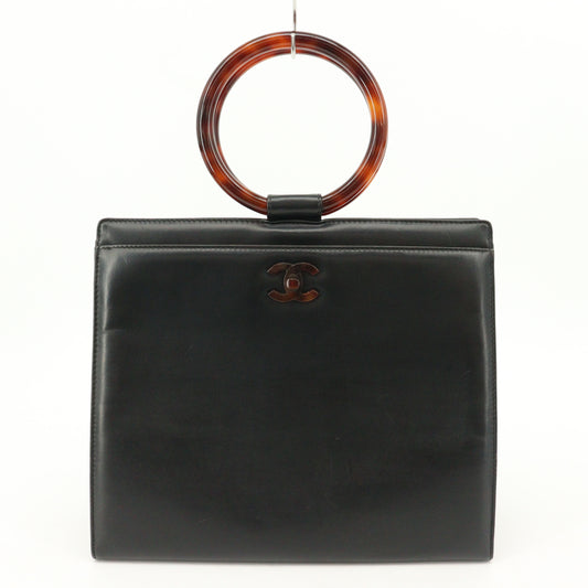 Leather Coco Hand Black Tortoiseshell 5th Series