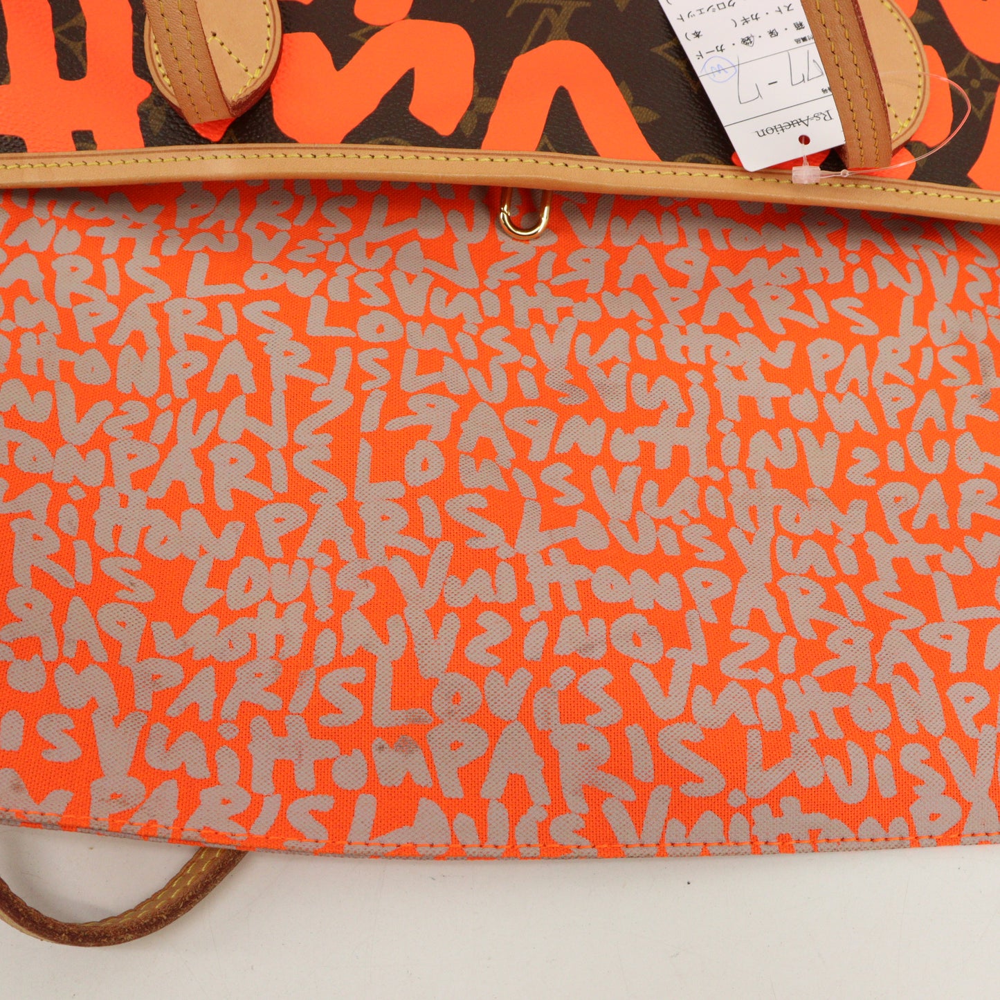 Monogram Graffiti Neverfull Orange FL0099