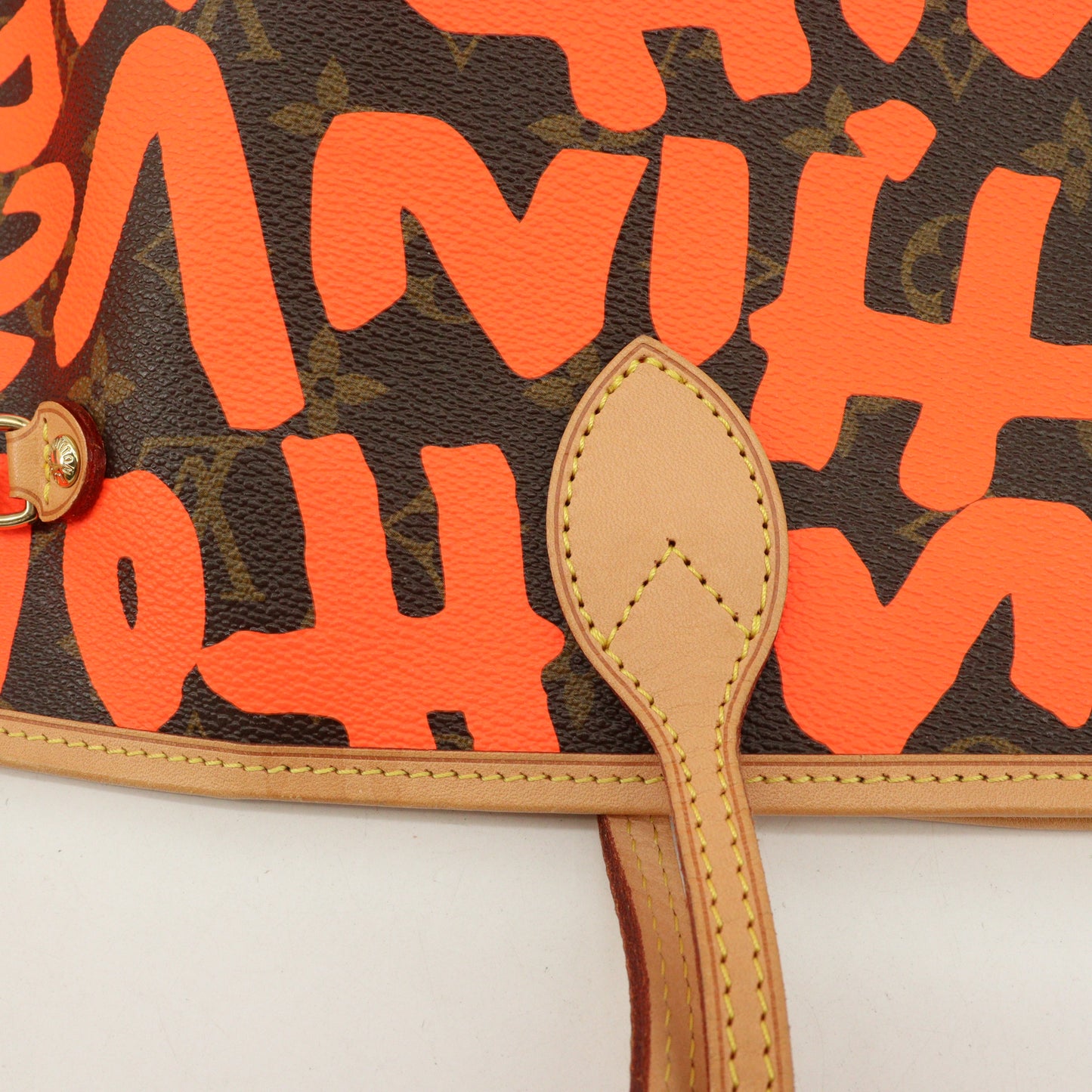 Monogram Graffiti Neverfull Orange FL0099