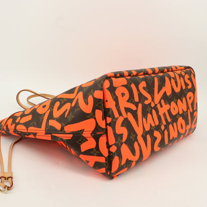 Monogram Graffiti Neverfull Orange FL0099