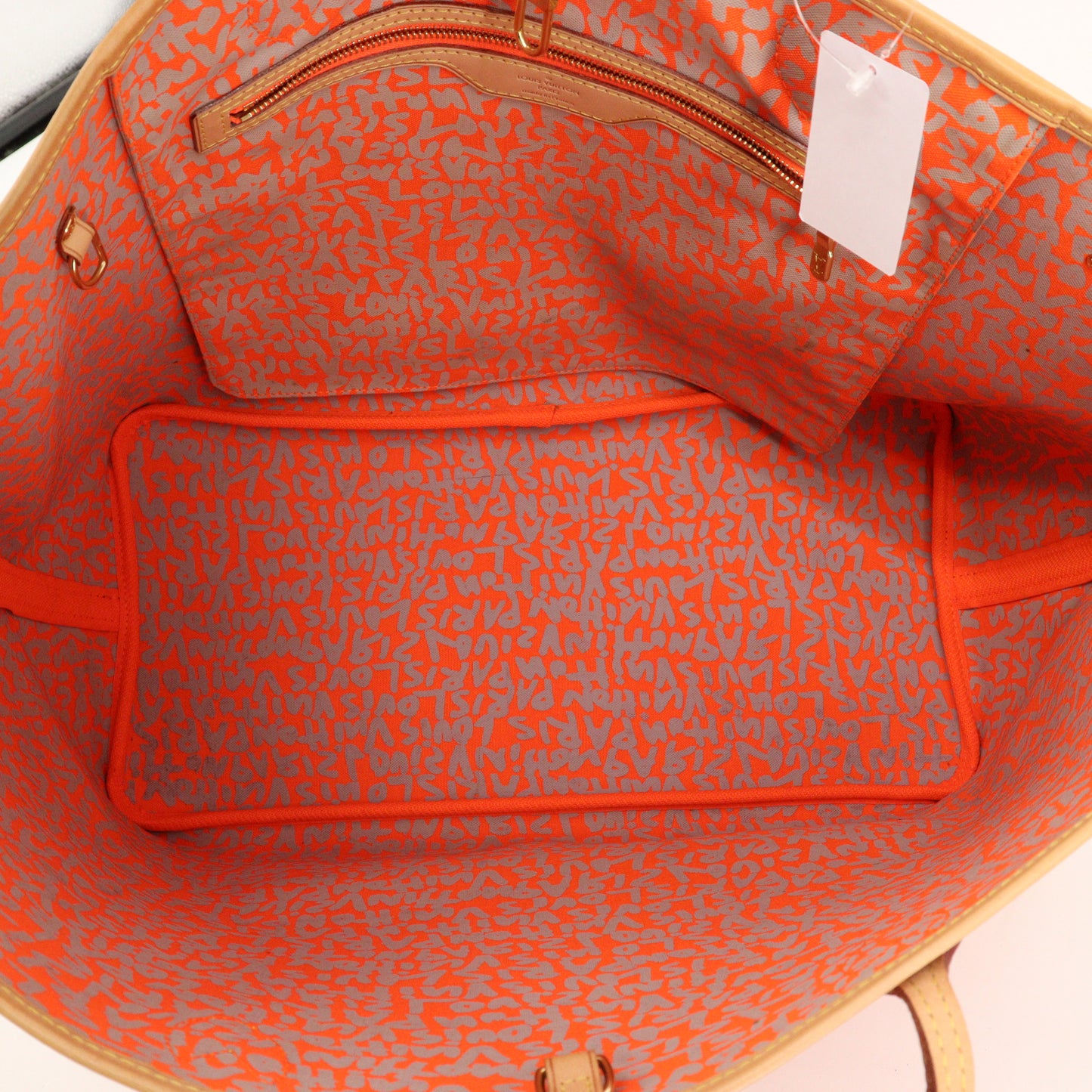 Monogram Graffiti Neverfull Orange FL0099