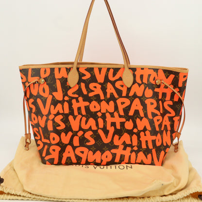 Monogram Graffiti Neverfull Orange FL0099