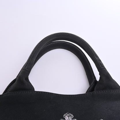 Canvas Canapa 2WAY Handbag Black