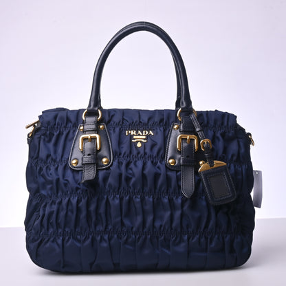 Nylon 2WAY Tote, Navy