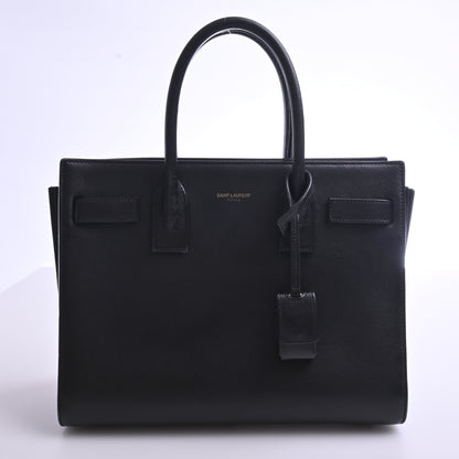 Leather Sac de Jour Black