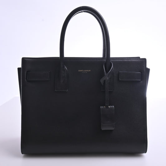 Leather Sac de Jour Black