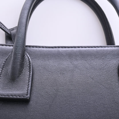 Leather Sac de Jour Black