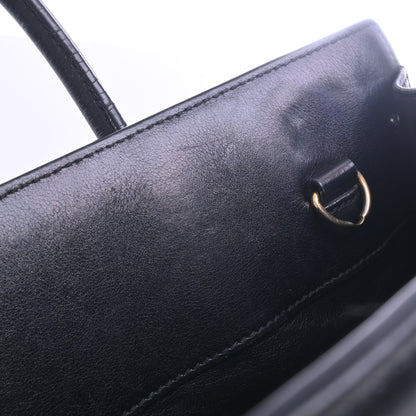 Leather Sac de Jour Black