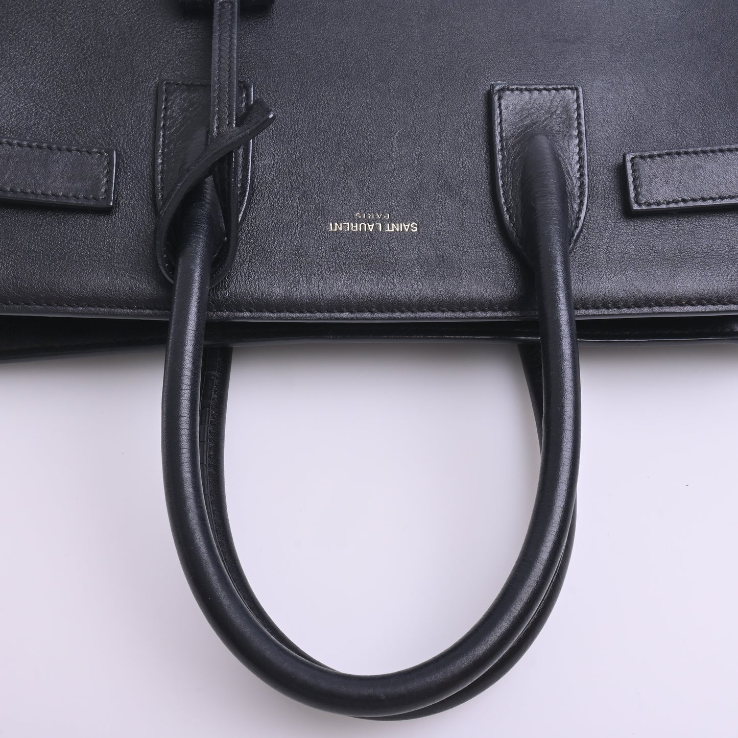 Leather Sac de Jour Black