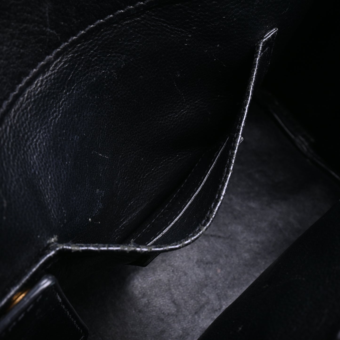 Leather Sac de Jour Black