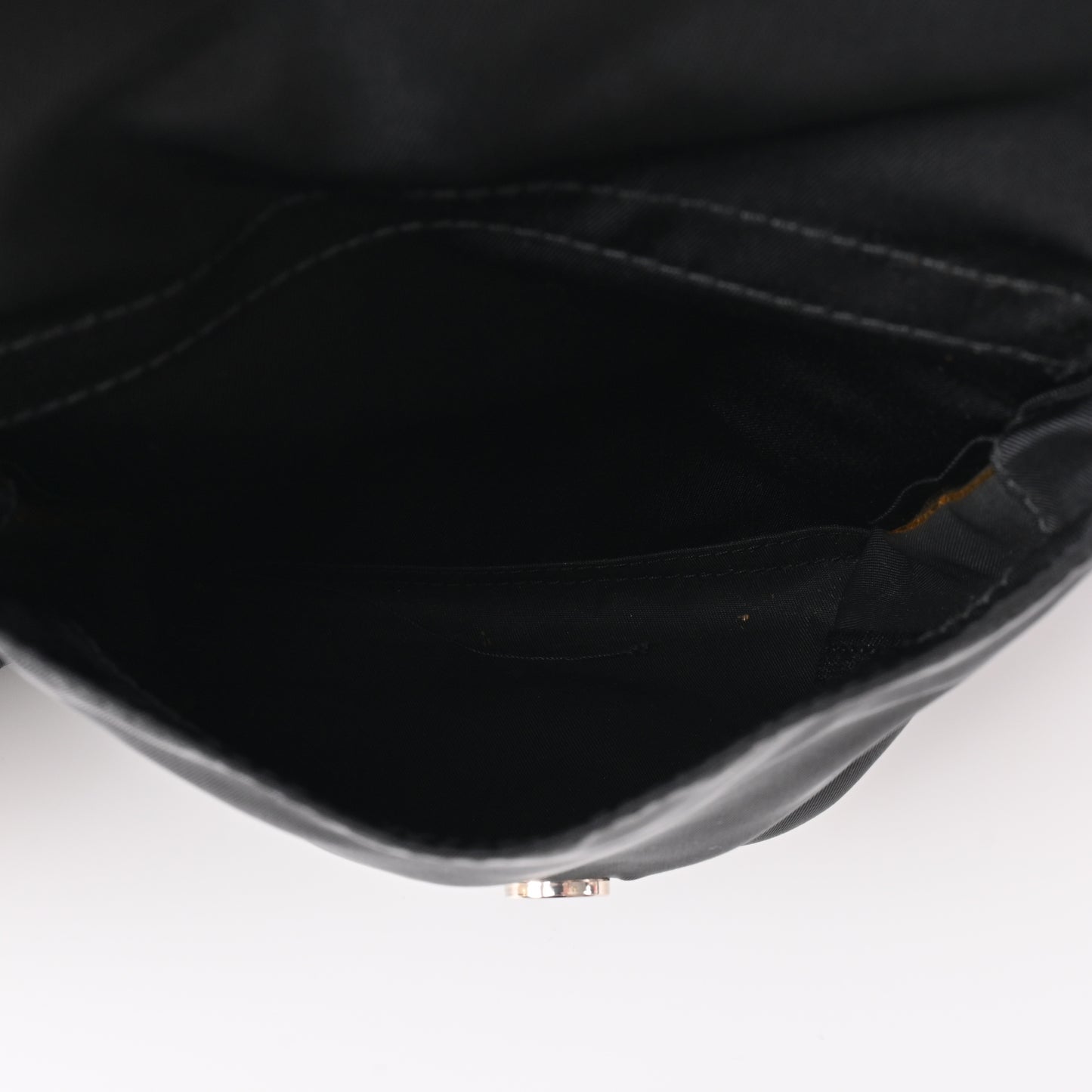 Black nylon tote