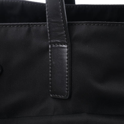 Black nylon tote