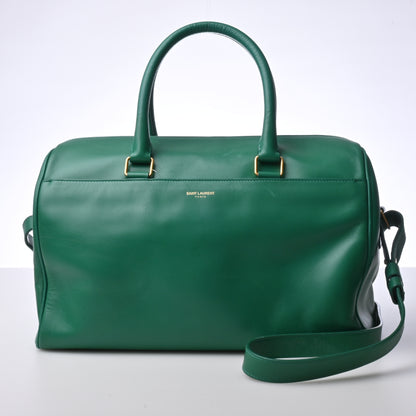 Saint Laurent Leather 2WAY Handbag Green