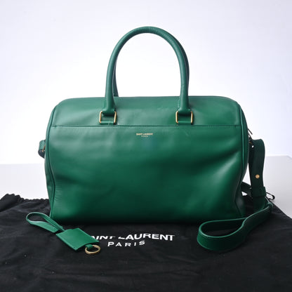 Saint Laurent Leather 2WAY Handbag Green