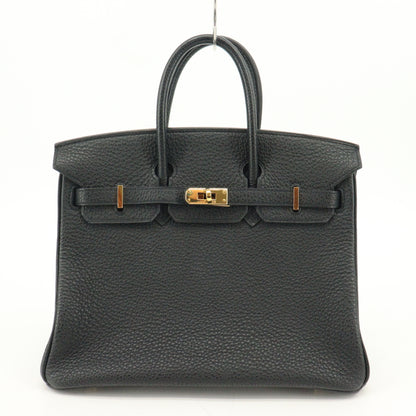 Togo Birkin 25 Black G hardware □N stamp