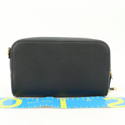 Double Pouch Shoulder Black