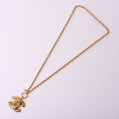 Coco Mark Matelasse Necklace Gold