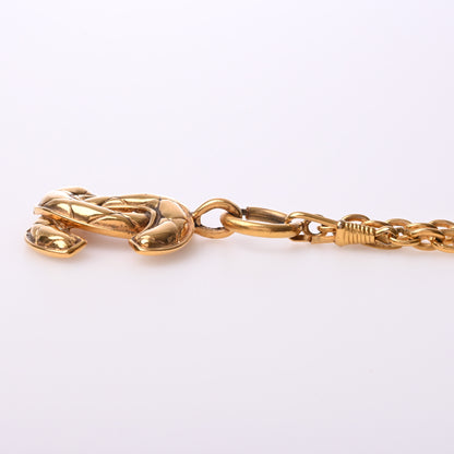 Coco Mark Matelasse Necklace Gold